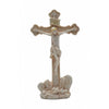 IVORY WHITE STANDING CRUCIFIX