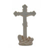 IVORY WHITE STANDING CRUCIFIX