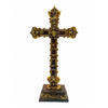 Large Standing Cross with gold details