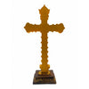 Large Standing Cross with gold details