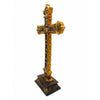 Large Standing Cross with gold details