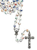 Catholic Rosary – CERAMIC BEADS WHITE 7MM