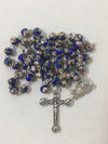 Catholic Rosary - CLOISONNE RED, BLUE OR WHITE