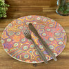 Utopia Australia Plate - Single with Aboriginal Design