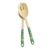 Utopia Australia Salad Server Set with Aboriginal Design
