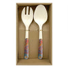 Utopia Australia Salad Server Set with Aboriginal Design