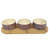 Utopia Australia Snack Bowl Set with Aboriginal Design