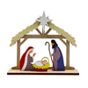 Laser cut Nativity Scene 15x5x14cm