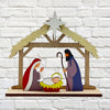 Laser cut Nativity Scene 15x5x14cm