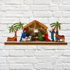 Laser cut Nativity Scene 33x6x14cm