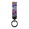 PU Leather Keyring with Aboriginal Design