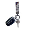 PU Leather Keyring with Aboriginal Design