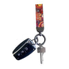 PU Leather Keyring with Aboriginal Design