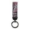 PU Leather Keyring with Aboriginal Design