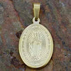 Virgen del Carmen - Stainless Steel Pendant Is 13x21mm