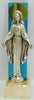 STATUE – PEWTER / ITALIAN MARBLE – OUR LADY GRACE 11cm