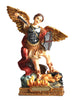 ST MICHAEL RESIN STATUE -15CM