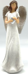 Angels of the Heart - Yael Holding a Heart Polyresin 20cm