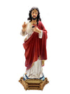 SACRED HEART OF JESUS RESIN STATUE 20CM