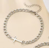 Stainless Steel Cross Cross Bracelet