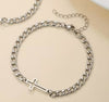 Stainless Steel Cross Cross Bracelet
