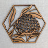 AUSTRALIAN WOODEN COASTERS - laser cut