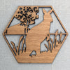 AUSTRALIAN WOODEN COASTERS - laser cut