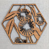 AUSTRALIAN WOODEN COASTERS - laser cut