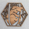 AUSTRALIAN WOODEN COASTERS - laser cut