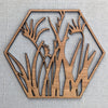 AUSTRALIAN WOODEN COASTERS - laser cut