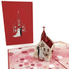 Wedding Chapel pop up Card