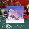 3D Nativity Scene Pop-Up Christmas Card