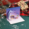 3D Nativity Scene Pop-Up Christmas Card