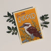 Kookaburra Illustrated Postcard | Australia |