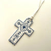 Cotton Letter Press Hanging Cross made in Australia