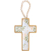 Hanging Wooden Cross Boho