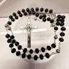 Catholic Black Wood St Benedict Rosary