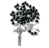 Catholic Black Wood St Benedict Rosary