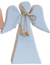 Standing Wood Angel Assorted Pastel Colours