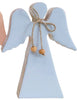 Standing Wood Angel Assorted Pastel Colours