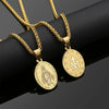 Stainless Steel Miraculous Mary Necklace