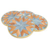 Coaster Natural Brass Trim