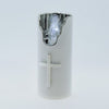 Gold Cross Led Candle 125mmH