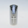 Gold Cross Led Candle 125mmH