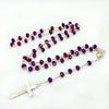 Catholic Rosary - CRYSTAL PURPLE