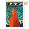 Coop’s Shot Tower Melbourne Central Suburban Icon postcard
