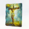 Jesus On the Cross Plaque 16X21CM