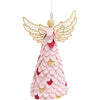 Standing Angel Strawberries & Cream Christmas Decoration