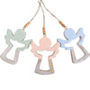 Hanging Open Angel Assorted Colours 11.5 cm