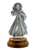 MINI METAL STATUES WITH WOOD BASE